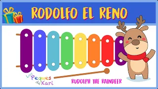 ✨Cautiva la esencia de la navidad tocando Rodolfo el Reno 🥰