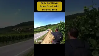 INSANE DRIVING SKILL AND RECOVERY!!! Rally Driver Saves Crash With 360!! Rally Car FULL SEND!!!!