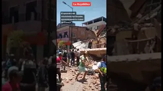 Fuerte temblor de magnitud 7 0 en Tumbes, Piura y norte del Perú #shorts