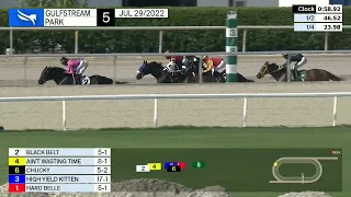 Gulfstream Park Carrera 5 - 29 de Julio 2022