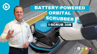 Battery-powered orbital scrubber | i-scrub 30B