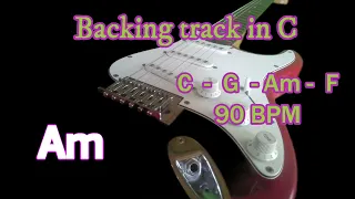 Backing track in C