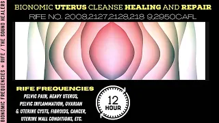 🟣WOMB CLEANSING, HEALING AND REPAIR ✔ PAINFUL WOMB CALMING FREQUENCY ✔ BIONOMICS + RIFE ✔