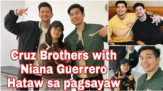 Cruz Brothers at Niana Guerrero magkasama sumayaw s kanilang TikTok Video