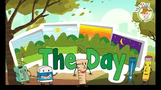 The Day | Morning, Afternoon, Evening, and Night | English for Kids | ESL for Kids