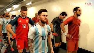 PES 2019 - MOROCCO vs ARGENTINA - Full Match & Amazing Goals - Gameplay PC