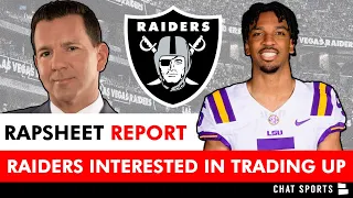 REPORT: Raiders Interested In Trading Up Into The Top 3 Picks Of The 2024 NFL Draft Per Ian Rapoport