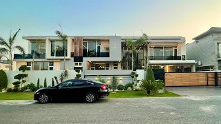 2 Kanal Most Luxurious Fully Furnished House for Sale in DHA Lahore || Pool || Ambient Lighting