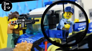 Compilation Cash Brother Bank Robbery Money Truck Heist Lego Police Stop Motion Animation Brick Film