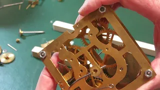 Assembling and Adjusting a Count Wheel Based Hubert Herr Cuckoo Clock