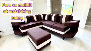 VLOG# 1349 SOFA PARA SA MALILIIT AT MALALAKING BAHAY