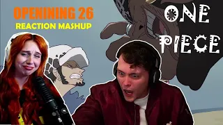 One Piece Opening 26 Reaction Mashup