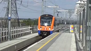 British Railways 2022-Barking & Barking Riverside with class 357 & 710 EMUs+Class 66 Freight Trains