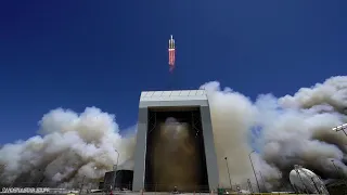 Up-Close Delta IV Heavy Rocket from Launch Pad w/ Incredible Audio - NROL-82