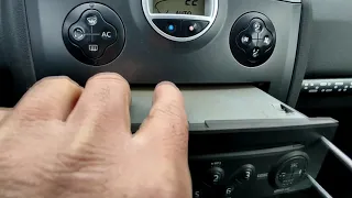 Как подключить AUX кабель на Рено Меган 2