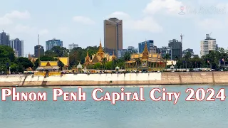 Phnom Penh City Cambodia Other Side Beautiful Viewing 2024