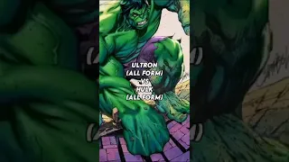 ULTRON (ALL FORM) VS HULK (ALL FORM)