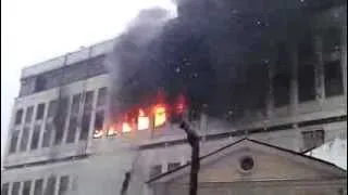 Пожар на заводе Козицкого