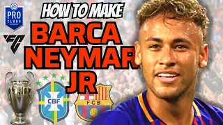 How to Make Barcelona Neymar Jr in EA FC 24
