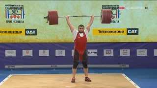 2017 European Weightlifting Championships Men 105 kg  Тяжелая атлетика Чемпионат Европы [1080]