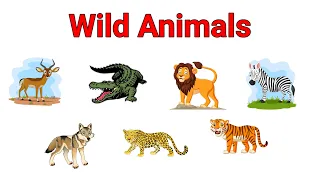 Wild animals name| Name of wild animals| जंगली जानवरों के नाम ||#wildanimals