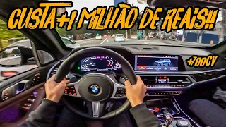 ACELERANDO TUDO A BMW X7 V8 BITURBO STG2!!🔥🚀 MAIOR CARRO QUE A BMW JA FEZ