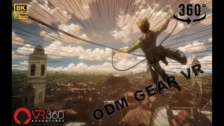 VR 360° Attack on Titan ODM Gear