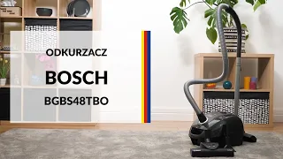 Odkurzacz Bosch BGBS48TBO – dane techniczne – RTV EURO AGD