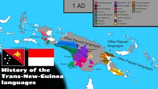 History of the Trans-New Guinea languages (Timeline)