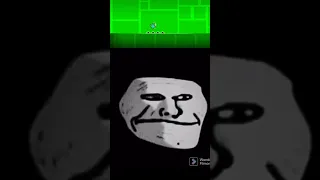 The Double Jump - Trollface Meme #shorts #geometrydash #troll #trollface