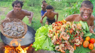 Survival in The rainforest-yummy Hit shirims Coocking eat T1 #00098