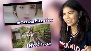 이달의 소녀 (LOONA) Heejin "Vivid" Acoustic mix/Live [reaction]