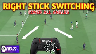 The easiest way to learn the right stick switching - FIFA 22 Defense Deep Researcher fifa