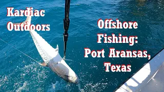 Offshore Fishing PORT ARANSAS, Texas, in a DARGEL KAT Bay Boat! *Worst Snapper Fisherman You Know*