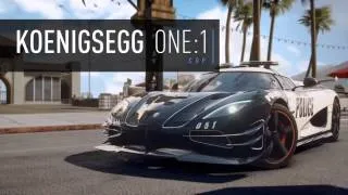 Need for Speed: Rivals — трейлер дополнения Koenigsegg One:1