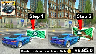 New Update v6.85.0! Destroy Boards & Earn Gold - Extreme Car Driving Simulator 2024