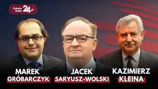 Poranek Polskiego Radia 24 - Marek Gróbarczyk, Jacek Saryusz-Wolski, Maciej Drzonek, Krzysztof Mróz