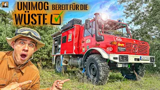 Mit Prepper UNIMOG die SAHARA DURCHQUEREN | UNIMOG Umbau für die WÜSTE | Survival Mattin