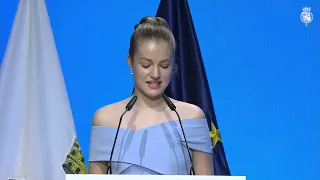 Palabras de la Princesa de Asturias y de Girona en los Premios Fundación Princesa de Girona 2022