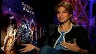 EVA MENDES MAKES GHOST RIDER FESS UP