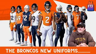 The Denver Broncos New Uniforms. Is This a Downgrade?