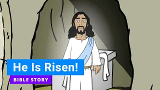 Bible story "He Is Risen!" | Primary Year D Quarter 1 Episode 12 | Gracelink