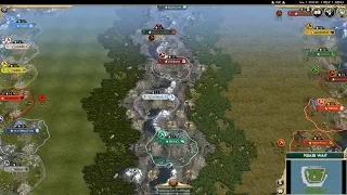 Civ 5 AI Only Timelapse: Between Two Worlds