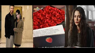 The note in which Can made Demet cry, what was written in the note?