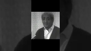 Fear is a disease | Krishnamurti #shorts