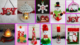 12 Low budget Christmas craft idea with simple materials | DIY Economical Christmas craft idea🎄193