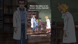 Professor Cerise shows Ash and Goh the Lab (Pokémon Anime Parody)