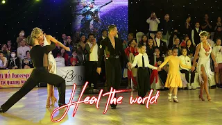 Kubi Sâu nhảy cùng nhà vô địch thế giới Marius & Khrystyna | WDSF Superstars Championships 2022