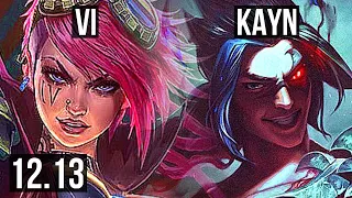 VI vs KAYN (JNG) | 20/2/11, 1100+ games, Legendary | KR Master | 12.13