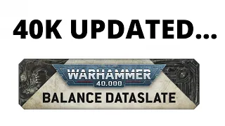 The Big 40K Digital Update - Balance Dataslate and FAQs Reviewed!